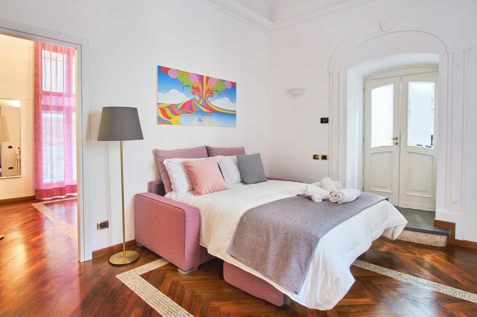 Pink Star Napoli Luxury Apartment 外观 照片